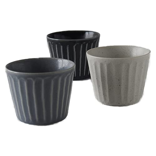 シノギ　 フリーカップ　トリオ　ホワイト・グレー・ブラック　食器洗浄機・電子レンジ対応