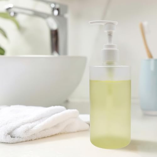 2PCS Pump Head Designed for OUAI 10 FL OZ Bottles, Compatible with OUAI Shampoo & Conditioner Bottles, OUAI Body Wash Bottle2