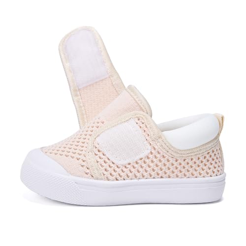 Image of BMCiTYBM Baby Sneakers Girls Boys Lightweight Breathable Mesh First Walkers Shoes 6-24 Months
