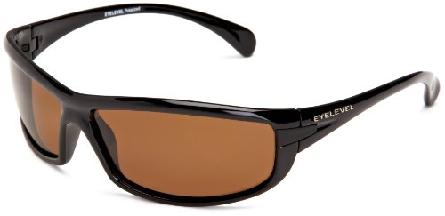 Eyelevel Freshwater Mens Sunglasses with Brown Polarized lens.100% UVA/UVB Protection & CAT3 Lens