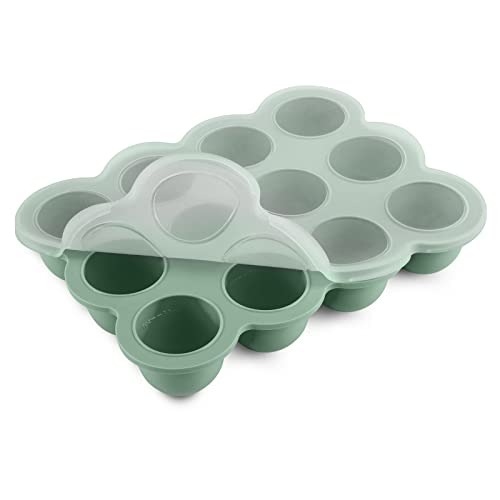 Aufbewahrung von Babynahrung aus Silikon, 12 x 45ml Babynahrung Einfrieren...