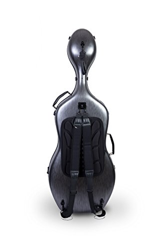 image for Crossrock Poly Carbon Composite Cello Case, for 4/4 Size Cello with ba