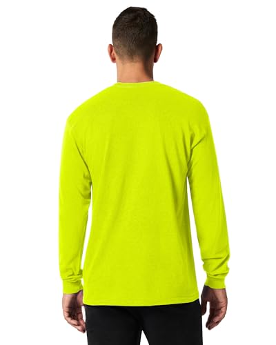 Image of Gildan Men's Heavy Cotton Long Sleeve T-Shirt, Style G5400, 2-Pack