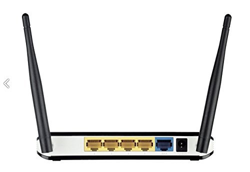 D-Link DWR-116 Router Rear View പോർട്ടുകൾക്കൊപ്പം