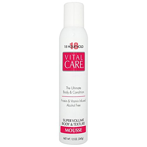 Vital Care 18 Hour Hold Super Volume Mousse 12oz