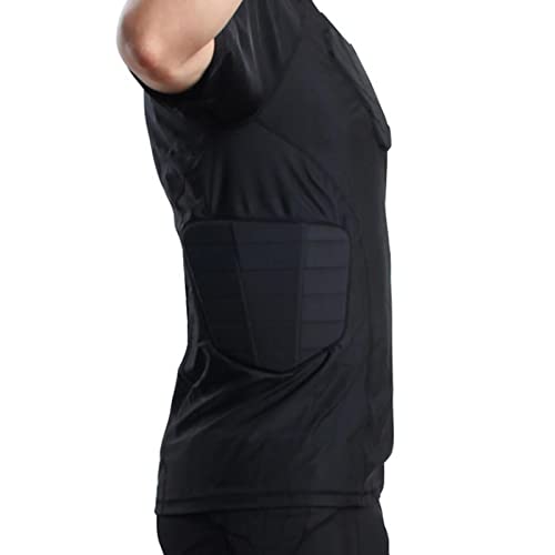 Camisola Goleiro,Camisas curtas goleiro masculino - Equipamento goleiro acolchoado para treinamento