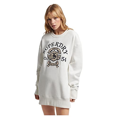 Superdry Sweatkleid Pride in Craft (S), weiß