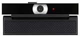 LG Full HD 1080P Smart Webcam at 30 fps, Superior Privacy, Built-in Microphone, Picture in Picture, Remote Meeting, USB Streaming, Compatible with PC, Laptops and Smart TV (VC23GA, Black)