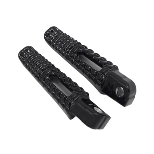 Motorrad Fußstütze Motorrad Hinten Fußrasten Fußrasten Pedale Quad Dirt Bike Schnee Moto Für Suzuki GSXS750 SV650 GSR750 GSX-S750 Gladius SFV650(Black Rear pedal)