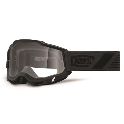 100% Accuri 2 Motocross & Mountain Biking Adult Goggles (Scranton - Clear Lens)