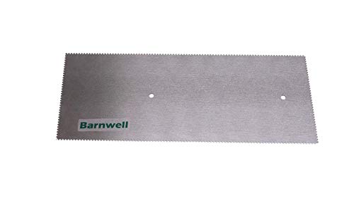 Barnwell 1 x Replacement 1.0mm V Notched Adhesive Trowel Blade