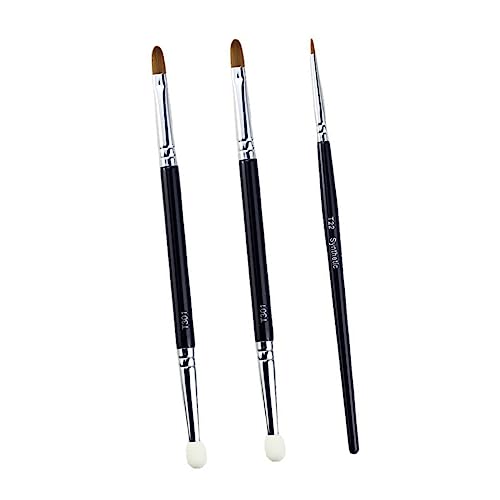NULYLU Professional Makeup Set 1 Set Concealer Brush Double-sided Sponge Brush Portable for Travel