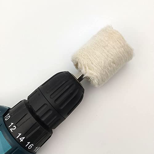 Tworider 6 pcs Buffing Wheel for Drill,Buffing Pad Polishing Wheel Kits,Wheel Shaped Polishing Tool for Metal Aluminum,Stainless Steel,Chrome,Jewelry,Wood,Plastic,Ceramic,Glass,etc - Image 7