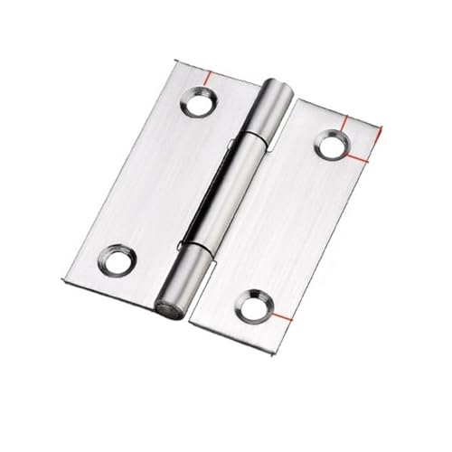 �X�e�����X�X�`�[�����v���b�g�t�H�[���q���W 1�`4�C���` ���^�q���W �h�A�A���A�L���r�l�b�g�A�܂肽���݃h�A�A�X�C���O�Ƌ�p 2��(Silver,1.5 Inch)