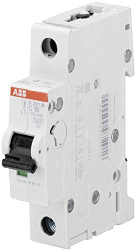 Disjoncteur 8A type C ABB pôle unique compact 88mm