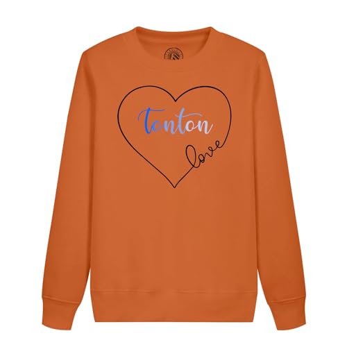 Sweatshirt enfant Amour Coeur célébrant le lien unique entre un enfant et son oncle