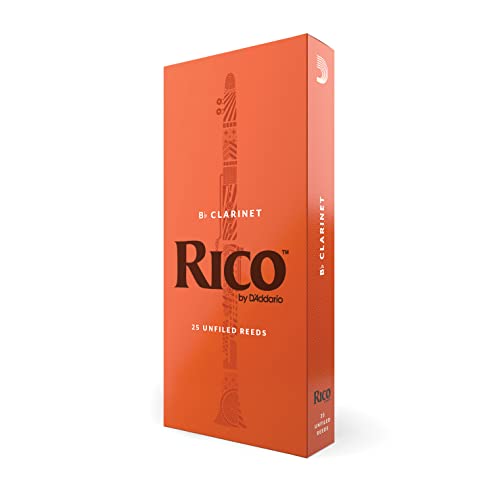 Image of D'Addario Woodwinds, Rico Bb Clarinet Reeds, RCA2530, Strength 3.0, 25-pack