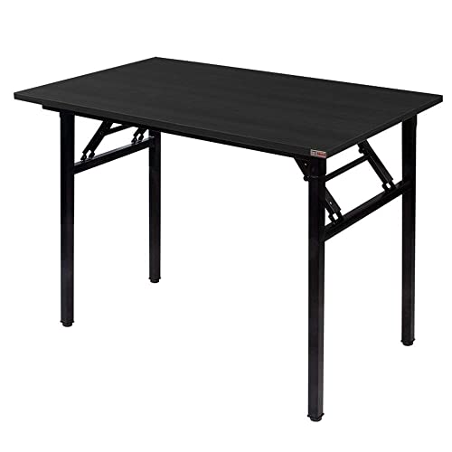 Need Computer Desk Folding Table Writing Desk/Compact Desk/Foldable Desk with BIFMA Certification, No Install Needed, Black AC5CB-100-60
