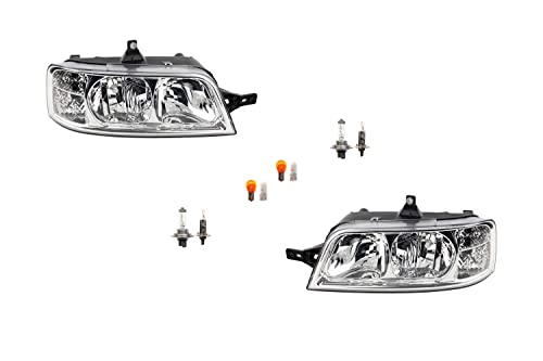 Johns, Convient pour les phares Fiat Ducato (244) 04/02 + avec ampoule. Kit gauche, droite