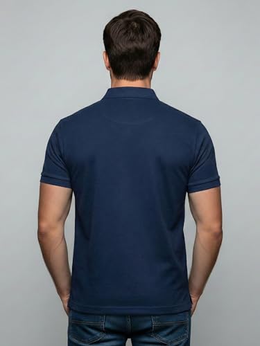 Image of XENOVAURBAN Cotton Polo t Shirt for Man | Regular Fit Solid Color Classic Cotton Polo T-Shirt with Collar for Men