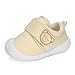 MASOCIO Chaussure Bebe Fille Garcon Baskets Bébé Garçon Chaussures Premiers Pas 6-12 Mois Taille 19 Beige