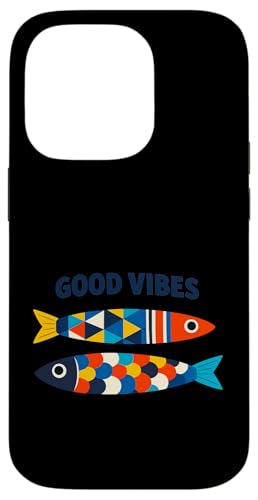 Good Vibes �J���t���t�B�b�V���v�����g �X�}�z�P�[�X iPhone 14 Pro �p