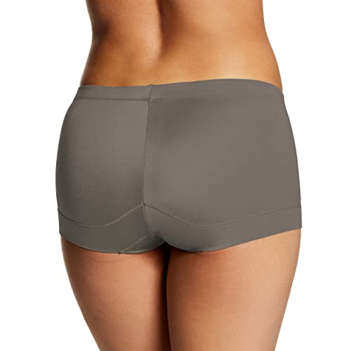 Maidenform Women's Boyshort Underwear, Microfiber Boyshort Panties, Full-coverage Panty, 3-pack3