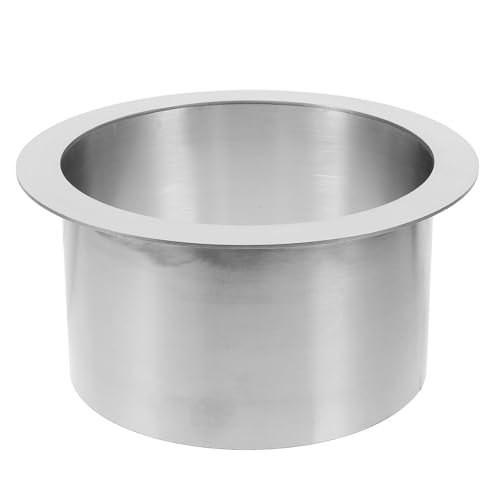 Œillet de goulotte à déchets BETOOKY en acier inoxydable 304 rond pour comptoir