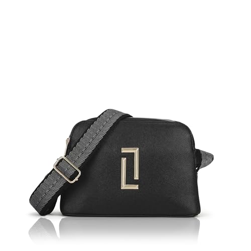 Image of Lavie Luxe Wayne 2 Comparment Medium Solid Cross Body Sling Bag | Ladies Purse Handbag | Ladies Gift
