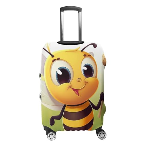 Bee Luggage Cover, Washable Elastic Suitcase Cover Protector Fit 18-32 Inch Luggage4