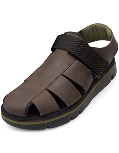 Camper Oruga Sandal K100285, Sandalias Planas, Hombre, Marron 006, 42 Eu Camper Oruga Sandal K100285, Sandalias Planas, Hombre, Marron 006, 42 Eu