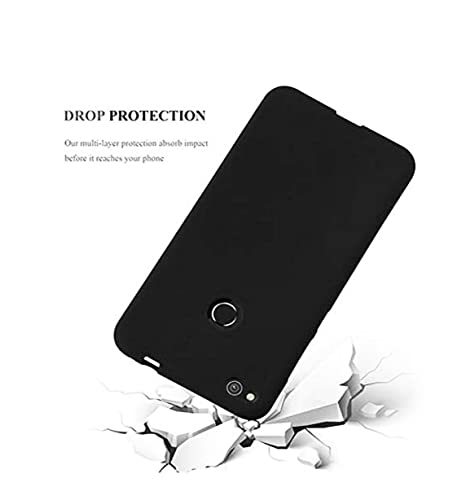Image of Mobile Back Cover Case for Honor P8 Lite (Silicone Case|CameraProtection|Black SC1510)