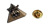 6030801 Shriner Lapel Pin Pyramid Shrine Emblem Scimitar Moon & Star Hospital Parade
