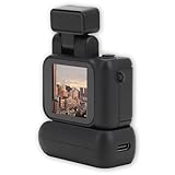 Small DV Camera, 1080P HD Thumb Camera with 1.44in Color Screen, Video Recorder with 180mAh Battery for Vlogging, Graduation Gifts (Black)