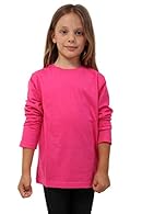 Boys & Girls Long Sleeves Crew Neck T-Shirts. Occasion: Great for sleepwear, loungewear, casual wear, daily wear or at home etc. It's good for wear in spring, autumn and winter. Made-Up With Soft & Comfortable Material. Girls Kids boys Plain Long Sle...