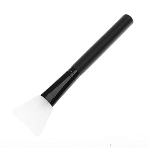 Silikon-Make-up-Pinsel, Holzgriff, Maskenpinsel, Kosmetikwerkzeug, transparent, Haltbarkeit und Attraktivität