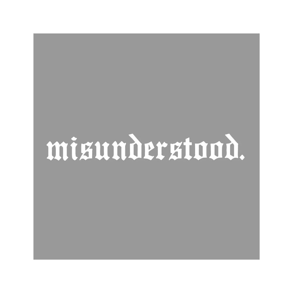 Auto Accessory Misunderstanding Decal Sticker Windshield Banner Vinyl Car Decal(White,S)