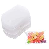 DAPIN 50pcs Transparent Pillow Gift Box Wedding Party Wedding Party Gift Box small gift boxes favor boxes pillow boxes clear box clear plastic pillow gift box with protective film
