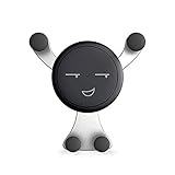 YQK Auto-Telefon-Halter Lüftungsschacht Mount Gravity Smartphone, Auto-Telefon-Halterung Halter No Magnetic Air Vent-Telefon-Halter 180 ° Telefon-Halter,C