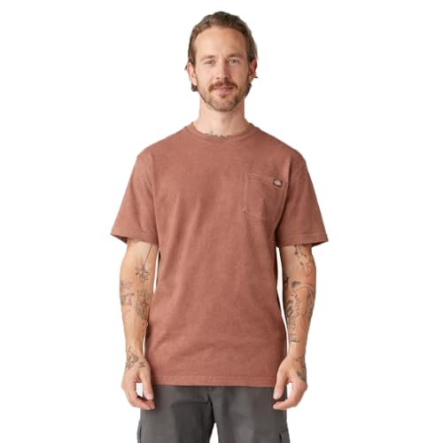 Image of Dickies Men's Heavyweight Heathered Short Sleeve Pocket T-Shirt