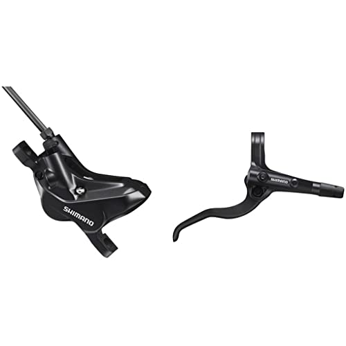 Shimano Acera BL-MT401/BR-MT420 Disc Brake and Lever - Rear, Hydraulic, Post Mount, Resin Pads, Black