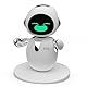 Eilik Silver Touch-Interaktives Schreibtisch-Begleiter-Spielzeug, niedliche Robotertiere mit reichlich Emotionen, lustige Animationen und Mini-Spiele, Geburtstagsgeschenke für Mädchen und Jungen
