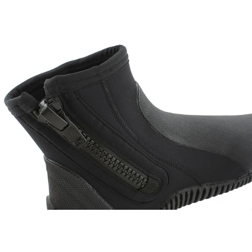 SEAC Regular 5 mm Premium Neopren-Nassanzug Stiefel mit rutschfreier Sohle und Seitenreißverschluss