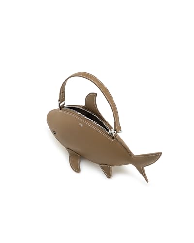 Image of JW PEI Women's Nerys Faux Suede Shark Look Top Handle Bag