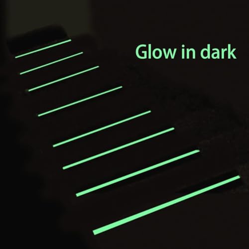 Image of Anti Slip Grip Tape Non-Slip Traction Tapes With Glow In The Dark Reduce The Risk Of Slipping For Indoor Or Outdoor Stair Tread Step, Other Slippery Surfaces 2 Inch X16.4 Foot (pack of 3)