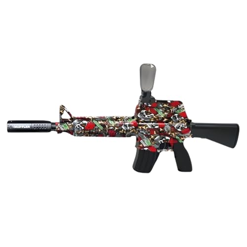 Image of Trocshop M416 Gel Blaster Gun |10K Gel Balls|for Kid & Adults Electric Operated Gun High Speed Upto 50 Feet Range|Rechargeable|Safe & Durable Shooting Gam - Multicolor