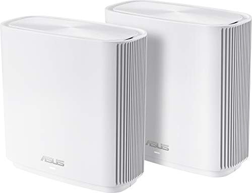 ASUS Zenwifi mini CD6 AC1500 Whole-Home Mesh WiFi System  Coverage up to 5,000 Sq. ft. / 5+ rooms, life-time free network security & parental controls, 3 steps easy setup, 3 SSIDs 3 pack