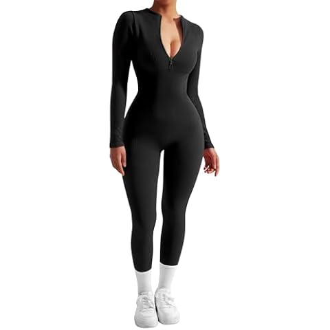 SUUKSESS Women's Long Sleeve Jumpsuit Cover