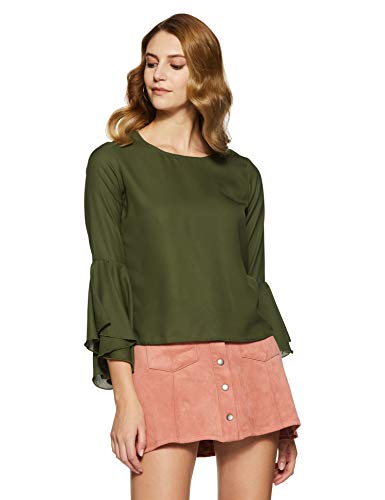 KRAVE Women's Plain Regular Fit Top