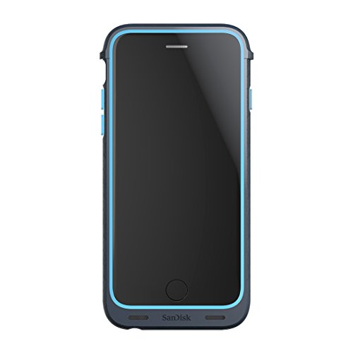 SanDisk iXpand 128GB Memory Case for iPhone 6/6s - Retail Packaging - Sky Blue